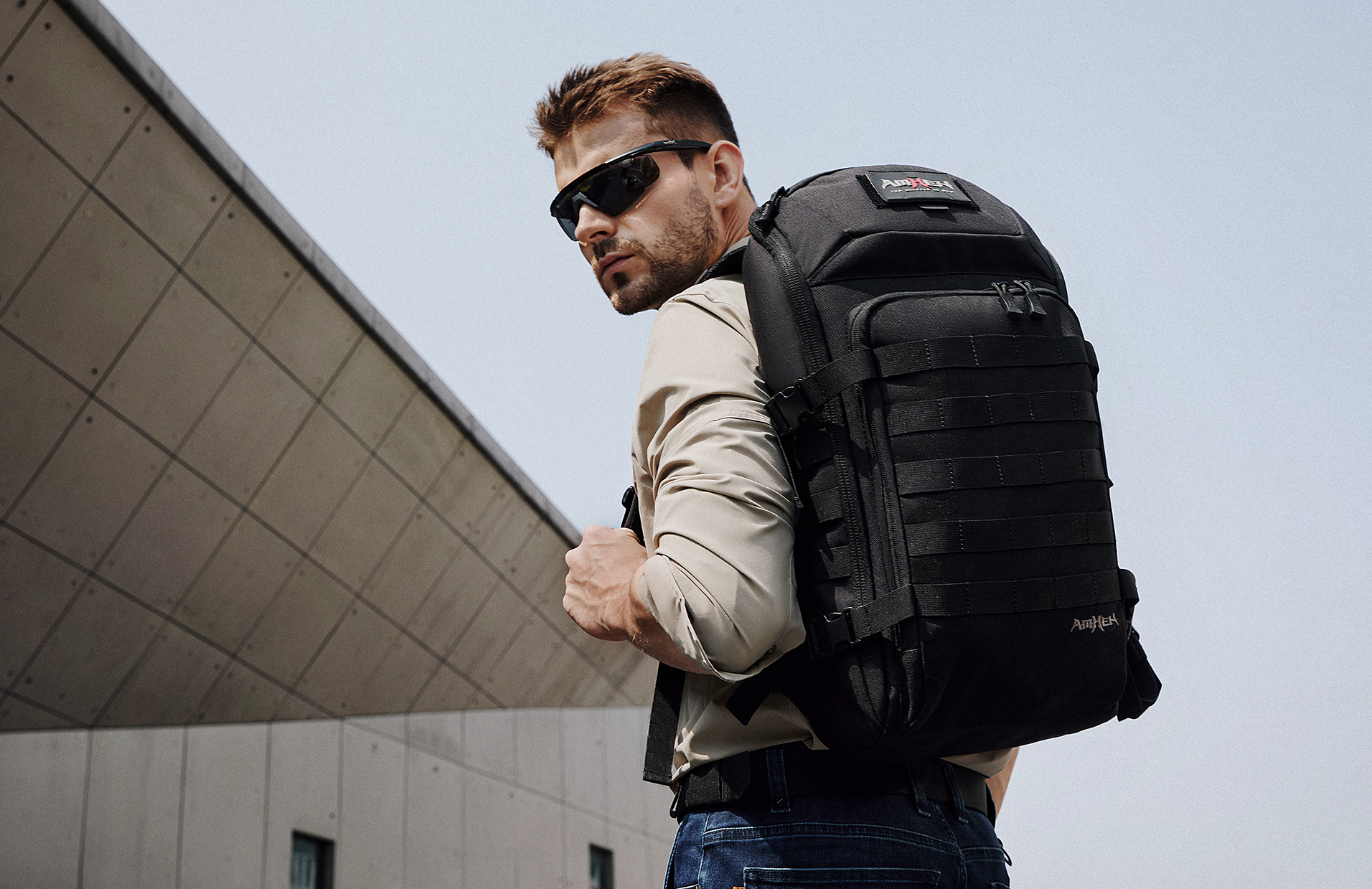 SLIM TACTICAL BACKPACK-S01